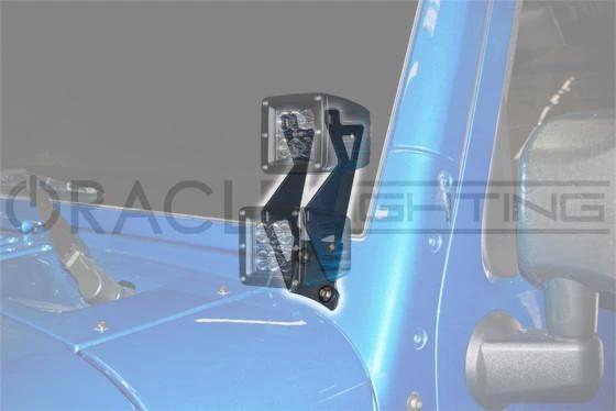 2045-504 - ORACLE Jeep JK Dual Mounting Pillar Brackets (Pair)